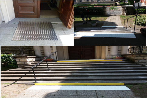 Travaux d'accessibilité